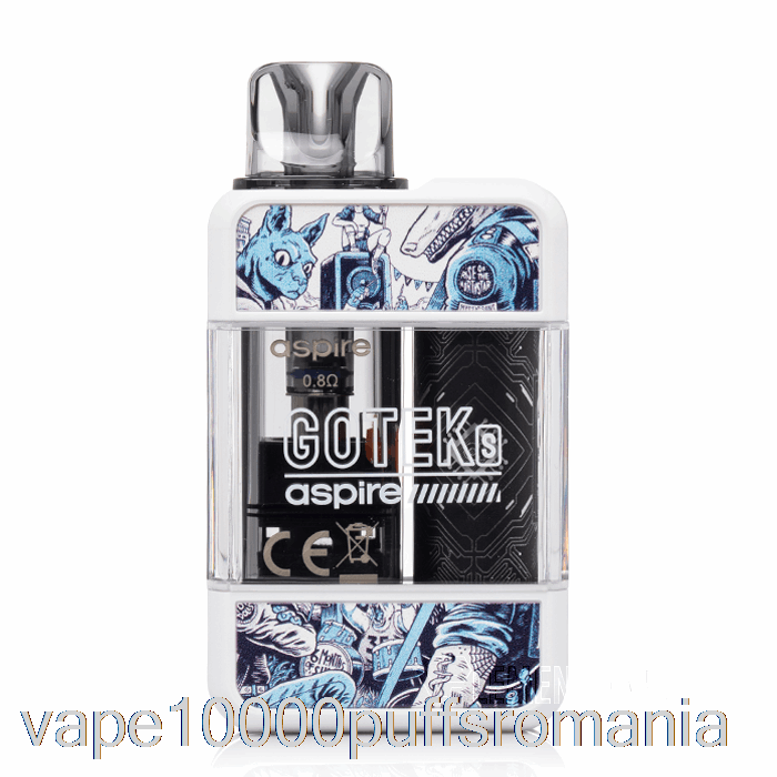 Vape Romania Aspire Gotek S Pod System White
